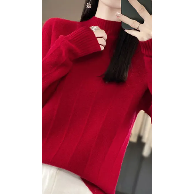 Women's Windproof Turtleneck Jumper for Women | Ideal for Winter