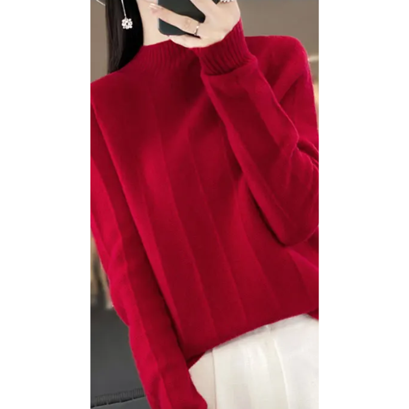 Women's Windproof Turtleneck Jumper for Women | Ideal for Winter