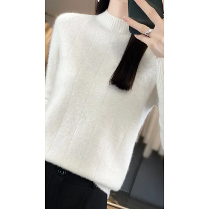 Women's Windproof Turtleneck Jumper for Women | Ideal for Winter