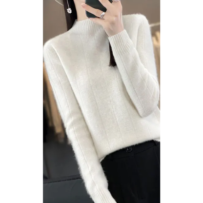 Women's Windproof Turtleneck Jumper for Women | Ideal for Winter