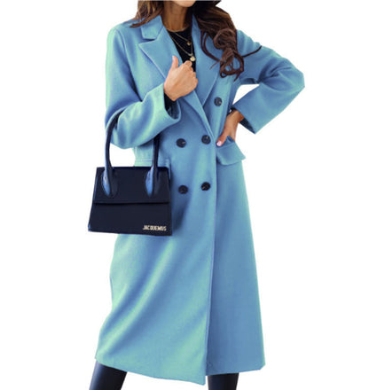 Leah - Long Coat - Chic - Timeless Style - Ideal for Winter