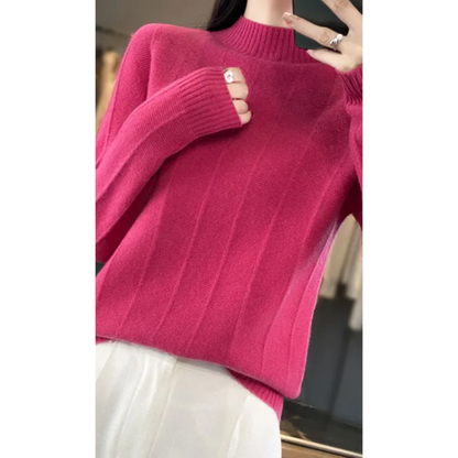 Women's Windproof Turtleneck Jumper for Women | Ideal for Winter