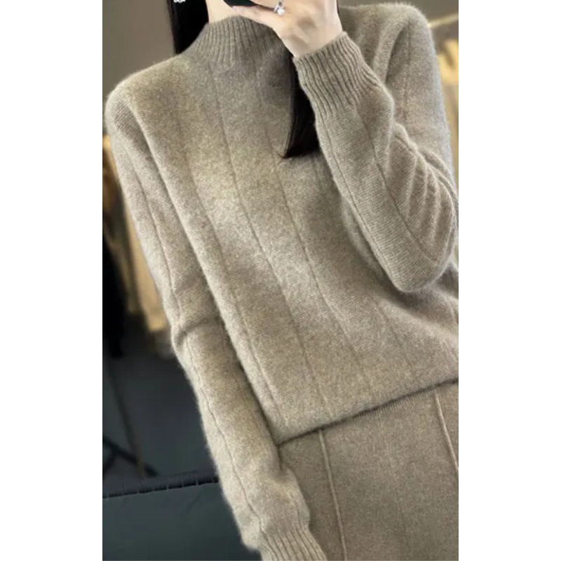 Women's Windproof Turtleneck Jumper for Women | Ideal for Winter