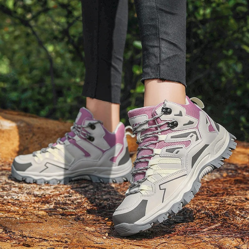 Men's Waterproof Lace Up Hiking Shoes  | Ideal for Winter