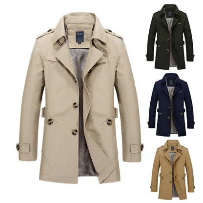 Damian - Trench Coat - Luxury - Tailored Fit - Ideal for Autumn/Winter