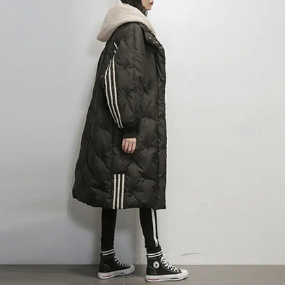 Stylish Long Warm Down Coat for Women | Perfect for Everyday Wear