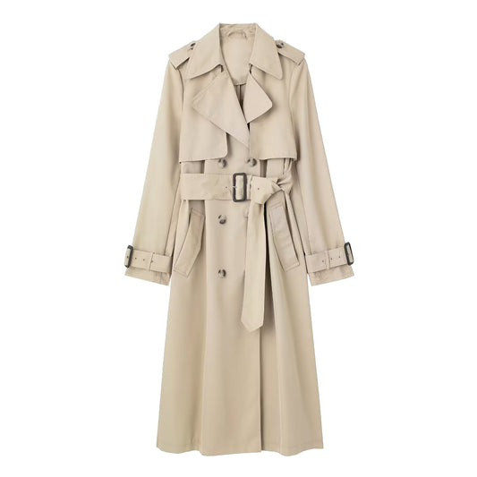 Chic Long Trenchcoat | Ideal for Autumn and Winter