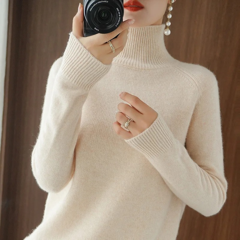 Warm Thick Turtleneck Jumper for Women | Ideal for Winter