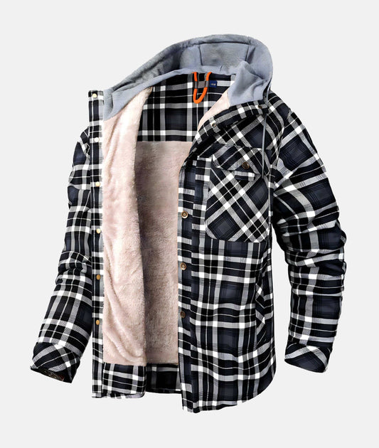 Hugh - Flannel Jacket - Casual - Modern Style - Ideal for Winter