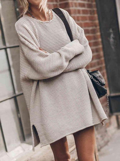 Women's Stylish and Practical Dot Texture Cashmere Jumper | Ideal for Winter