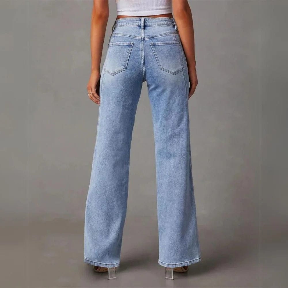 Sally - Flared Jeans - Chic - Denim - Perfect for Casual Days