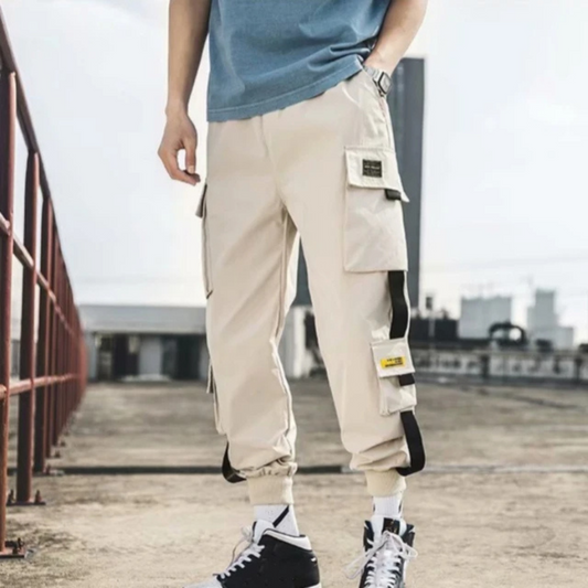 Men's Multi-Flap Pocket Cargo Pants | Perfect for Casual Days