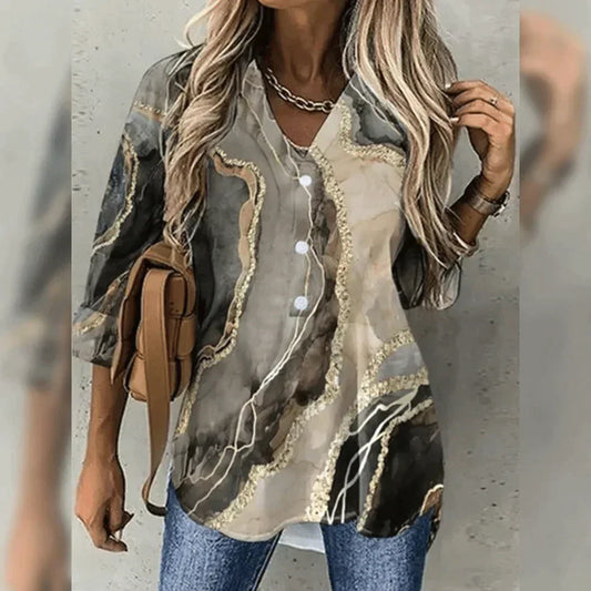 Women's Elegant High-Quality Blouse with Unique Design