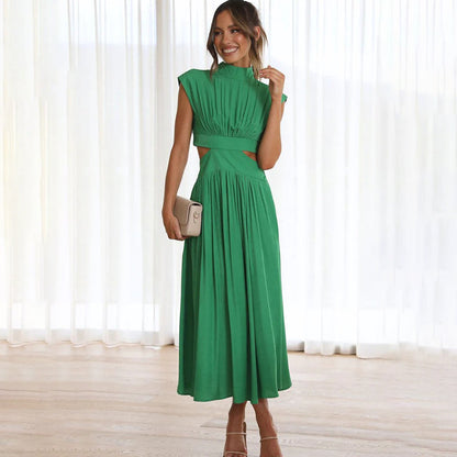 Women's Elegant Lightweight Maxi Dress with Flattering A-Line Silhouette