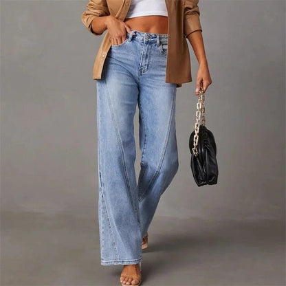 Sally - Flared Jeans - Chic - Denim - Perfect for Casual Days