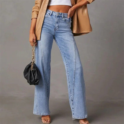 Sally - Flared Jeans - Chic - Denim - Perfect for Casual Days