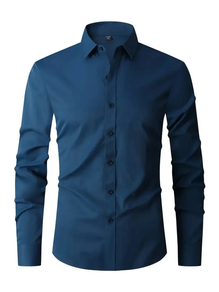 Chic Long Sleeve Men's Top | Ideal for Formal Occasions