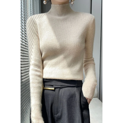 Thick Slim Fit Woolen Turtleneck Jumper for Women | Ideal for Winter