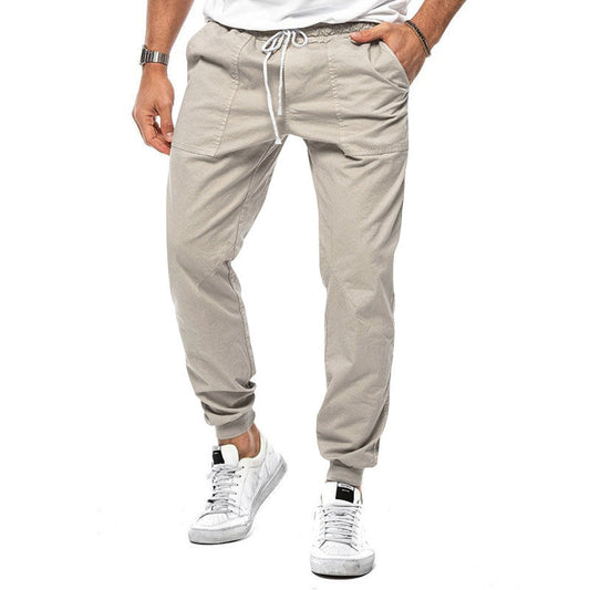 Men's Cargo Pants with Woven Cord Detail | Perfect for Casual Days