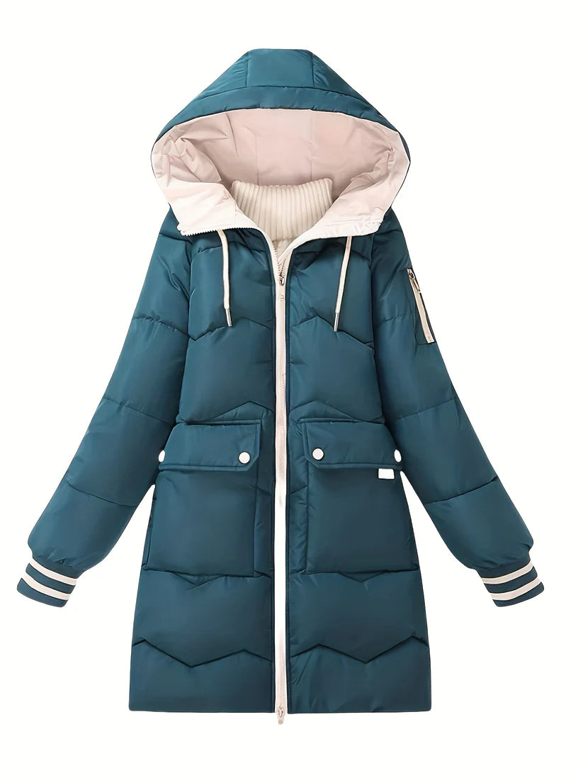 Winter Jacket With Warm Puffer And Capuchon Stylish For Women | Perfect for Outdoor Activities