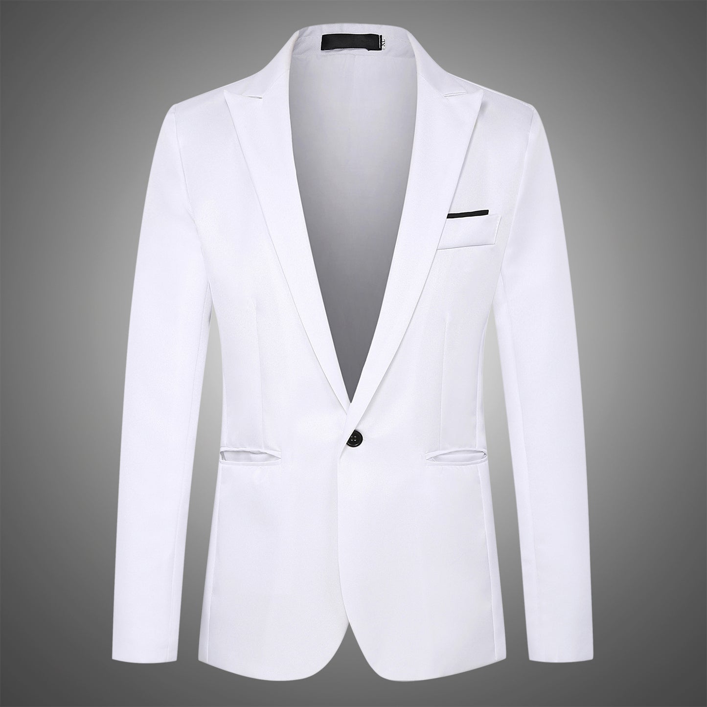 Men's Casual Slim Fit One Button Blazer | Ideal for All Seasons