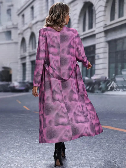 Evie - Long Coat - Chic - Timeless Style - Ideal for Winter