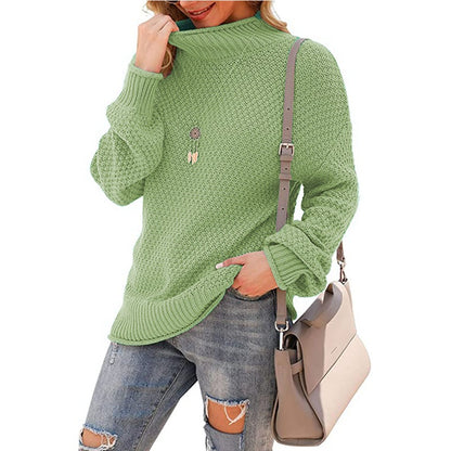 Orla - Women's Turtleneck Jumper