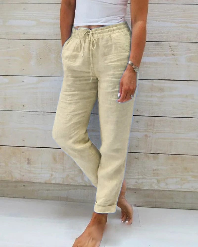 Lindsay - Elegant Casual Trousers - For Women | Comfortable Style