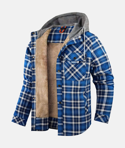 Hugh - Flannel Jacket - Casual - Modern Style - Ideal for Winter