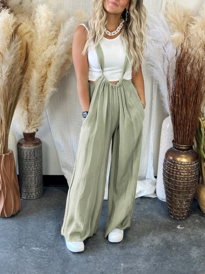 Women's Soft Sleeveless Jumpsuit | Ideal for Summer