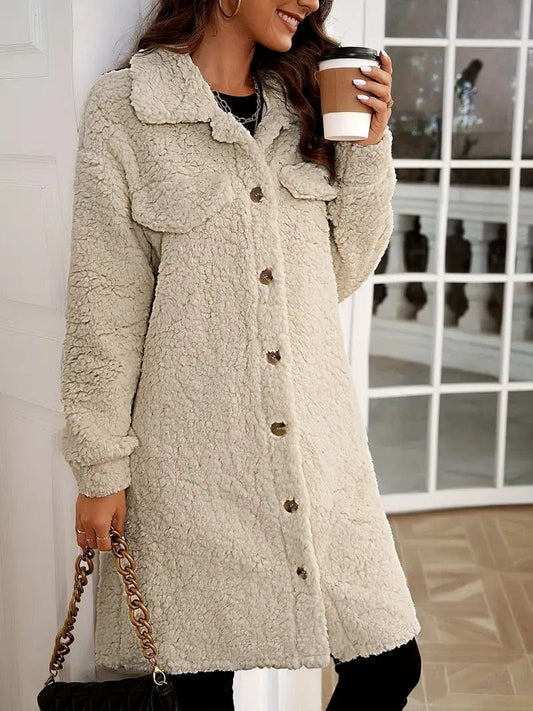 Julianne - Long Coat - Casual - Timeless Style - Ideal for Winter