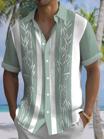 Variant image for Men's Comfortable Bamboo Fiber T Shirt with Classic Cut-17