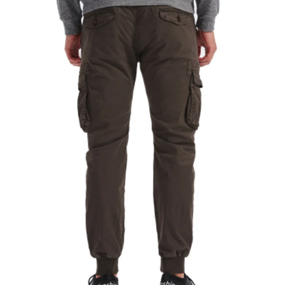 Men's Cargo Pants with Elastic Waistband and Pockets | Perfect for Outdoor Activities