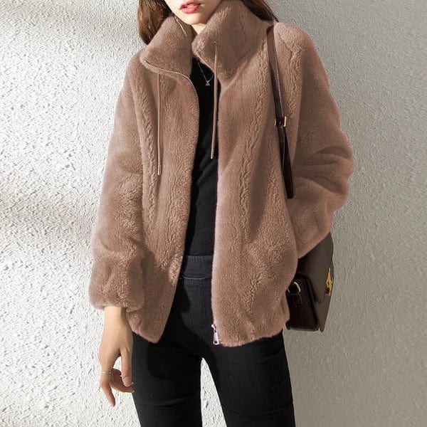 Fiona - Fleece Jacket - Chic - Modern Style - Ideal for Winter