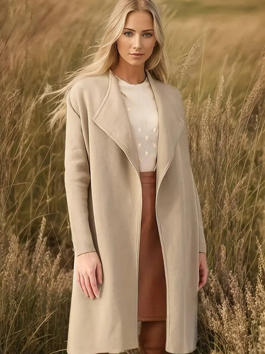 Georgina - Mid-length Coat - Chic - Timeless Style - Ideal for Autumn