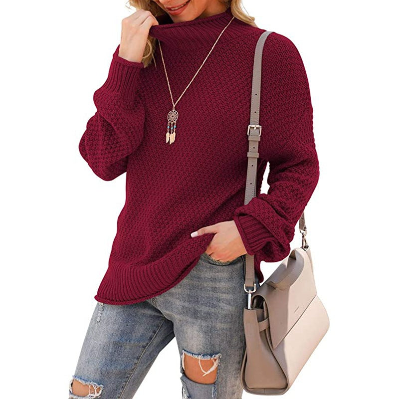 Orla - Women's Turtleneck Jumper