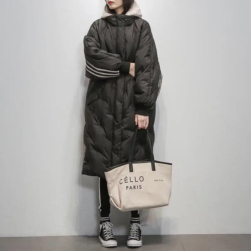 Stylish Long Warm Down Coat for Women | Perfect for Everyday Wear