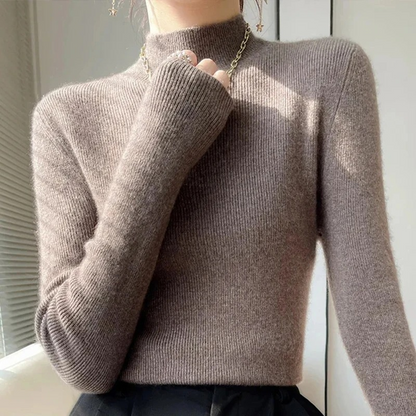 Thick Slim Fit Woolen Turtleneck Jumper for Women | Ideal for Winter