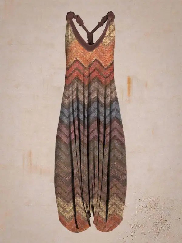 Women's Stylish Boho Sleeveless Jumpsuit | Ideal for summer