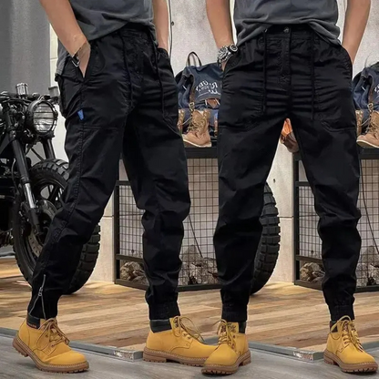 Men's Ultra-Thin Multi-Pocket Cargo Pants with Drawstring Waist | Perfect for Outdoor Activities