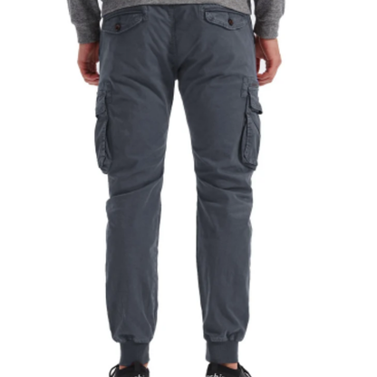 Men's Cargo Pants with Elastic Waistband and Pockets | Perfect for Outdoor Activities