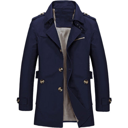 Damian - Trench Coat - Luxury - Tailored Fit - Ideal for Autumn/Winter