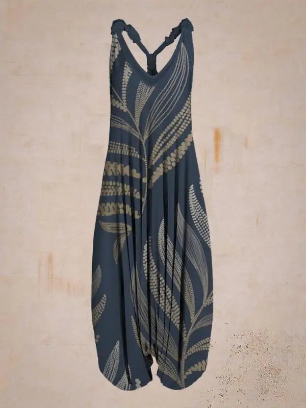 Women's Stylish Boho Sleeveless Jumpsuit | Ideal for summer