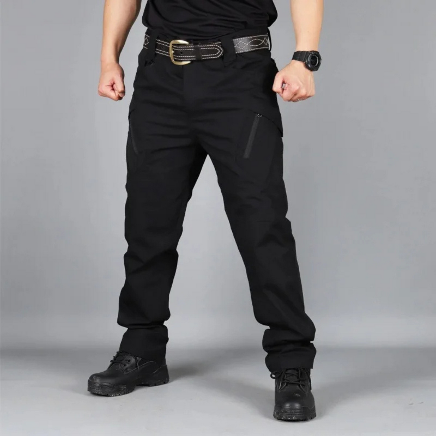 Men's Waterproof Abrasion-Resistant Multi-Pocket Cargo Pants | Perfect for Outdoor Activities