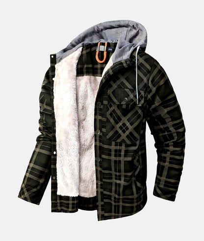 Hugh - Flannel Jacket - Casual - Modern Style - Ideal for Winter