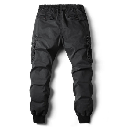Men's Cargo Pants with Elastic Waistband and Pockets | Perfect for Outdoor Activities