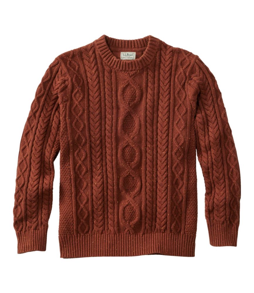 Men's Heritage Soft Cotton Cashmere Crewneck Jumper | Ideal for Winter