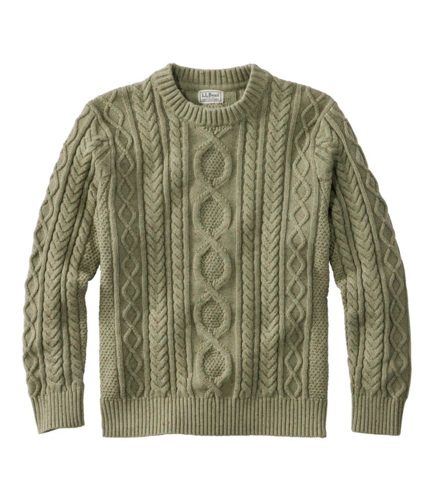 Men's Heritage Soft Cotton Cashmere Crewneck Jumper | Ideal for Winter