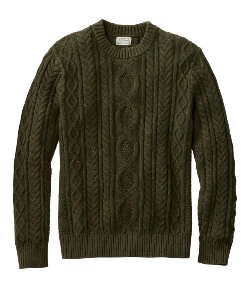 Men's Heritage Soft Cotton Cashmere Crewneck Jumper | Ideal for Winter