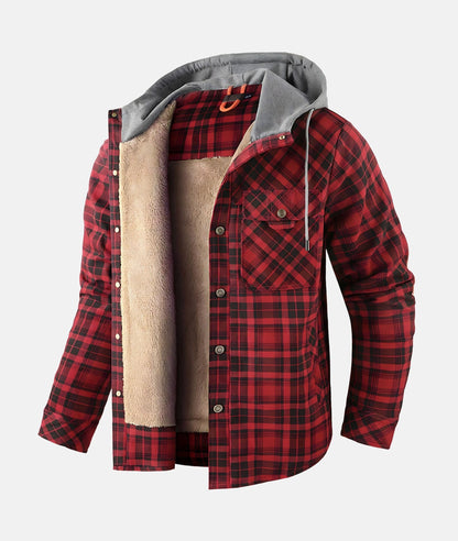 Hugh - Flannel Jacket - Casual - Modern Style - Ideal for Winter